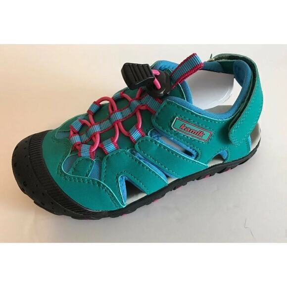 Kamik Girls' Oyster Water Shoe, Teal, 13 M US Little Kid NIB - Picture 3 of 10